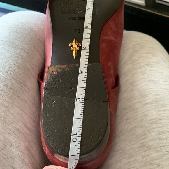 Pour La victoire dusty rose studded leather boots - Picture 10 of 12